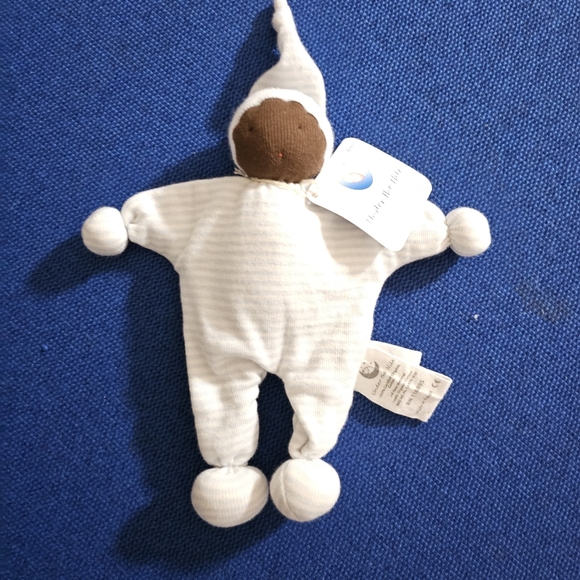 Lot of 3 - UNDER THE NILE 3 organic cotton baby buddies dark skin tone nwt - Picture 16 of 16